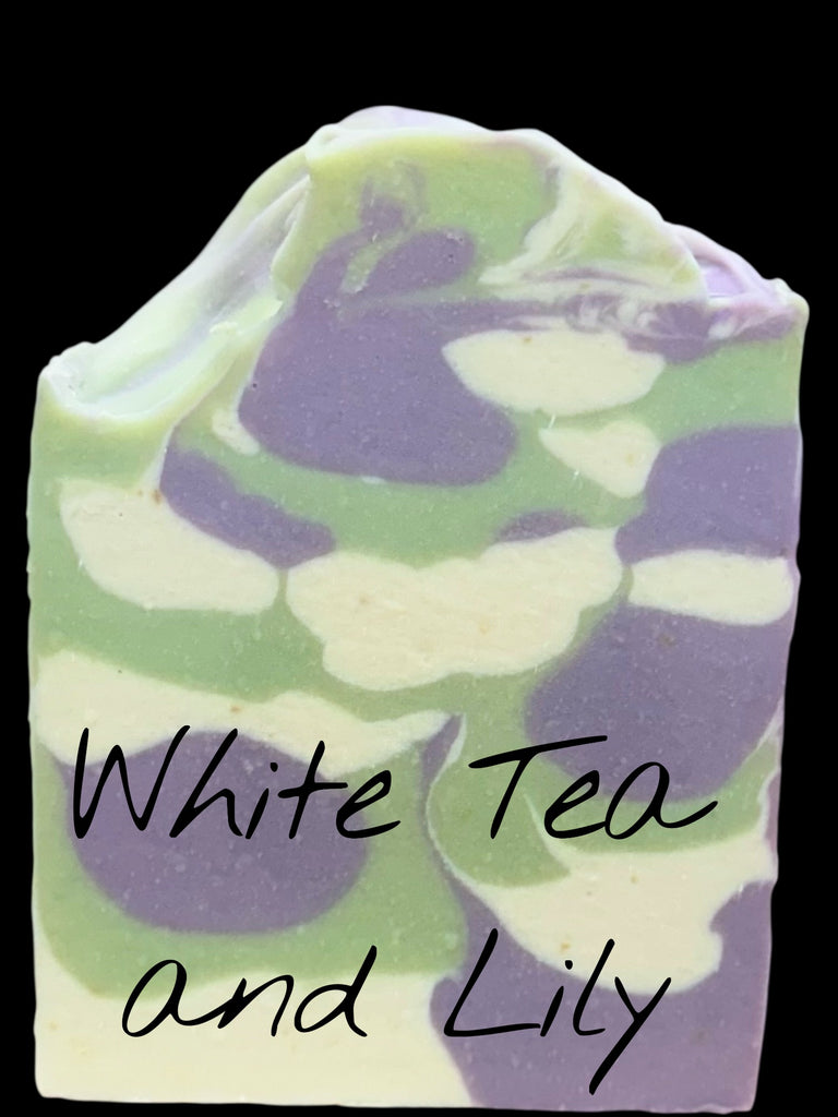 White Tea and Lilly Goat Milk Soap