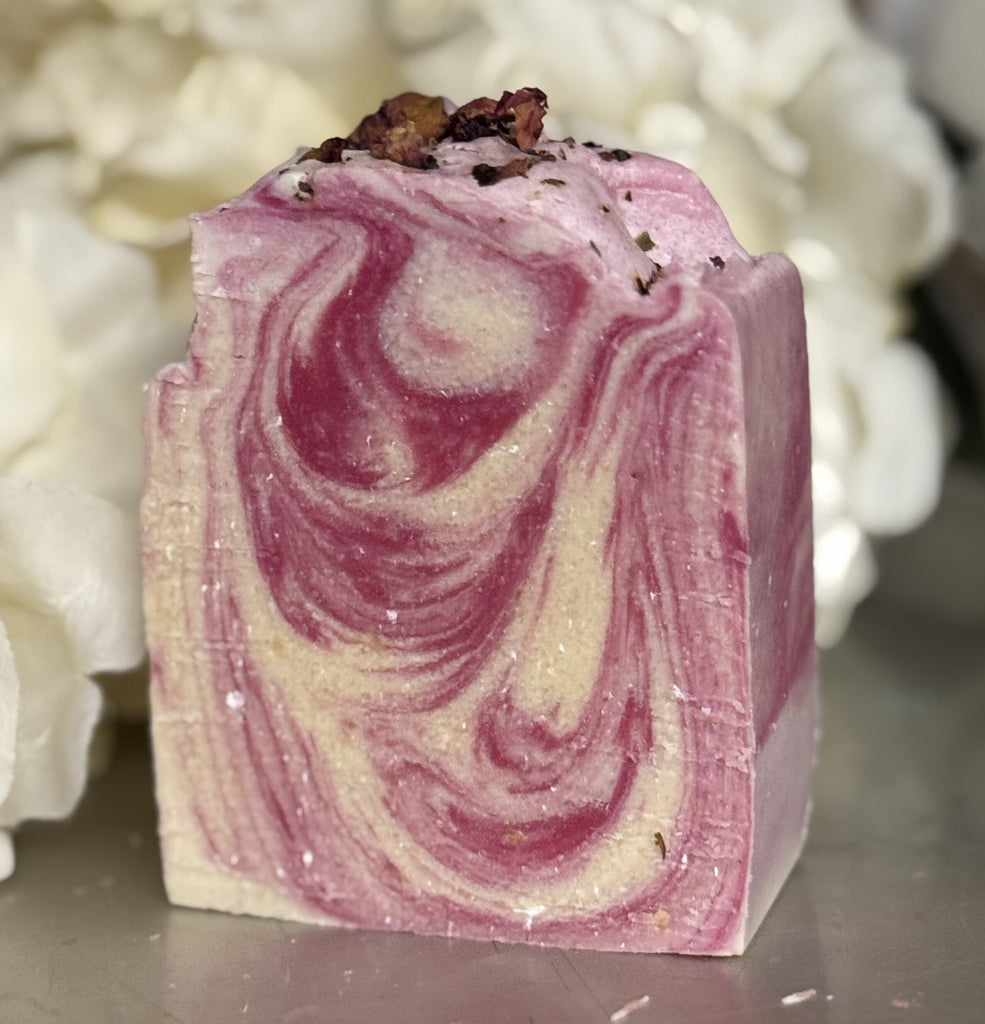 Handmade Goat Milk Soap Wild Roses